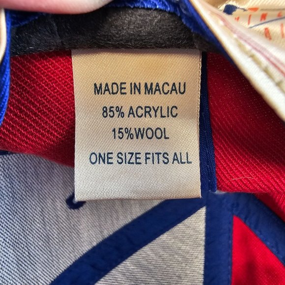 VTG Chicago Cubs‎ Baseball Cap OS Strap Back Wool Genuine MLB Twins Enterprise - Picture 9 of 9